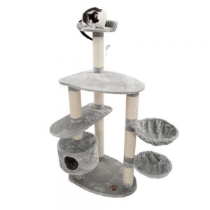 arbre a chat maison en pain d'epice xxl